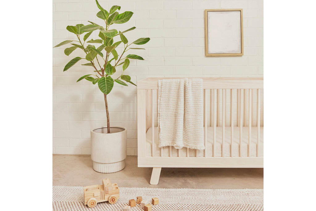 M4201NX,Hudson 3-in-1 Convertible Crib with Toddler Bed Conversion Kit in Washed Natural