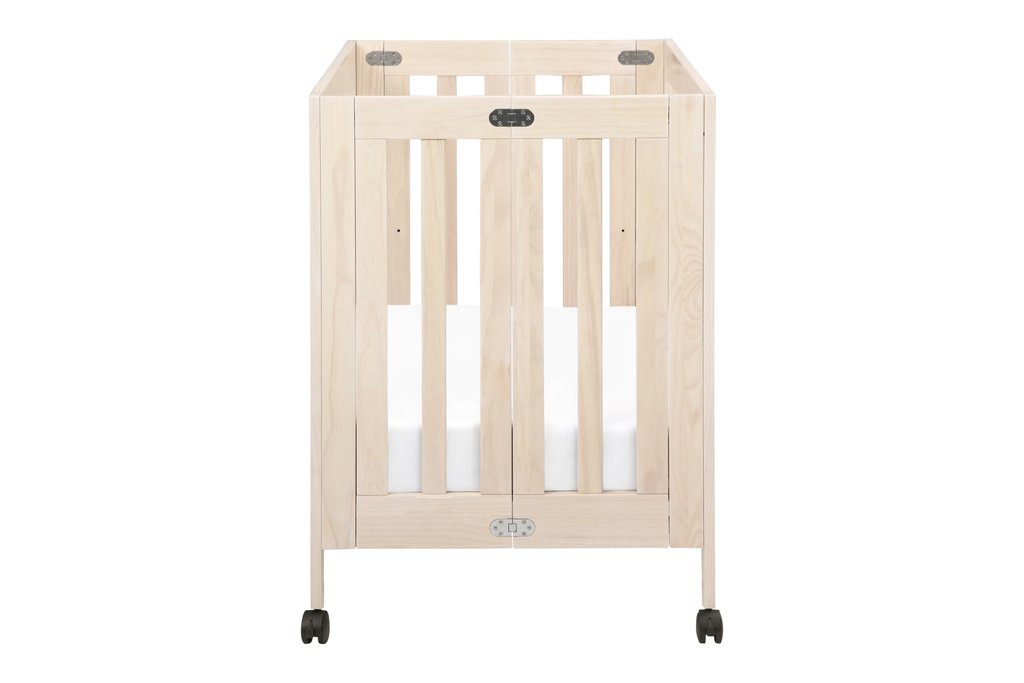 M6698NX,Origami Mini Crib In Washed Natural