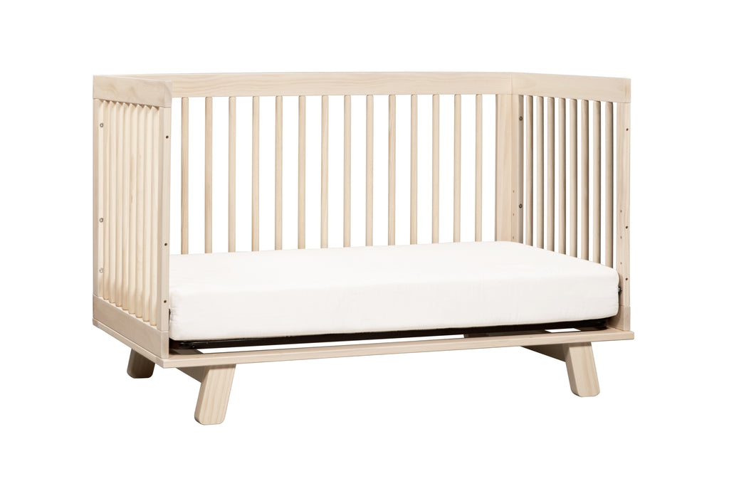 M4201NX,Hudson 3-in-1 Convertible Crib with Toddler Bed Conversion Kit in Washed Natural